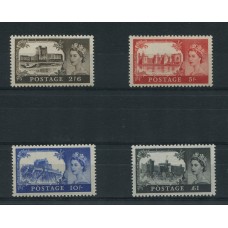 INGLATERRA 1959 Yv. 351/4 SERIE COMPLETA DE ESTAMPILLAS NUEVAS MINT RAR Y DE ALTO VALOR